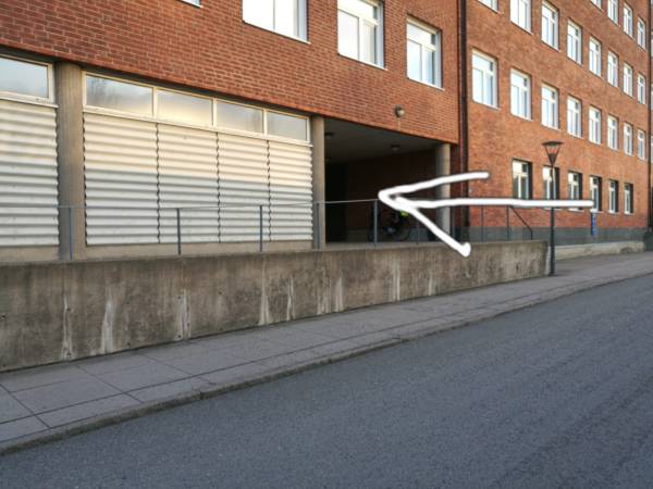 Overpass where the entrance is Overpass where the entrance is